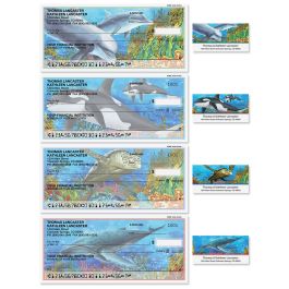 Under the Sea Single Checks with Matching Labels