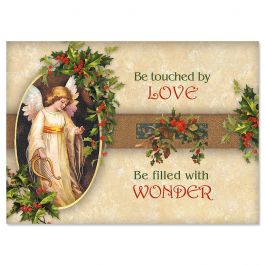 Victorian Angel Christmas Cards - Nonpersonalized