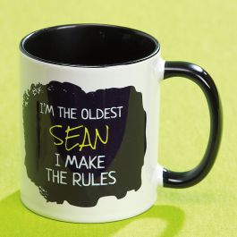 Oldest Child Personalized Mug Rules