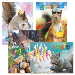 Nuts About You Birthday Cards