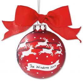 Personalized Christmas Ornaments - Christmas Tree Family Of 7 Personalized Christmas Ornament