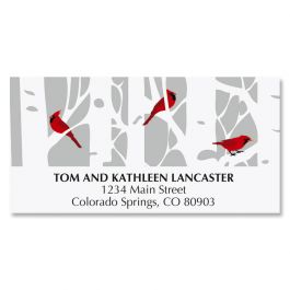 Birch Forest Deluxe Address Labels