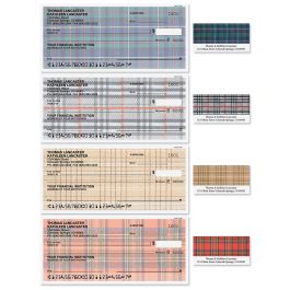 Plaid Single Checks with Matching Labels