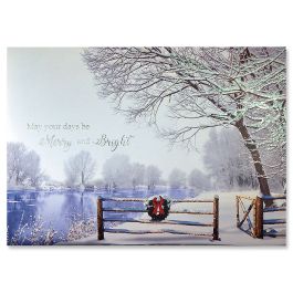 Silent Splendor Christmas Cards - Personalized
