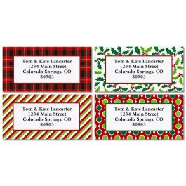 Christmas Designs Border Address Labels | Current Catalog