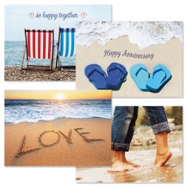 Paradise Anniversary Cards