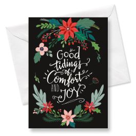 Good Tidings Religious Christmas Cards - Personalized