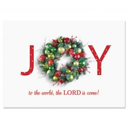Great Joy Christmas Cards - Personalized
