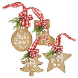 Christmas Package Toppers - Set of 4