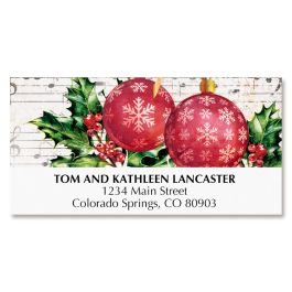 Music & Ornaments Deluxe Address Labels