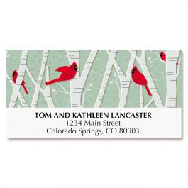 Birch Forest Deluxe Address Labels