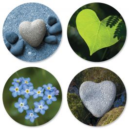Natural Heart Seals (4 Designs)