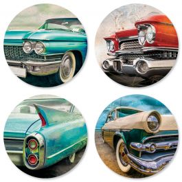 Vintage Car Seals (4 Designs)