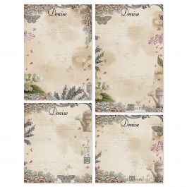 Provincial Garden Personalized Notepads