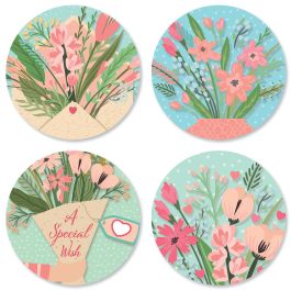 Bouquets Seals (4 Designs)