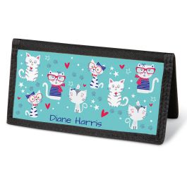 Smarty Cats Checkbook Cover - Personalized