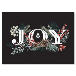 Blooming Joy Christmas Cards - Nonpersonalized