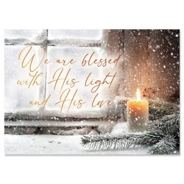 Let Your Heart Be Light Christmas Cards - Nonpersonalized