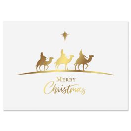 The Wise Men Deluxe Christmas Cards - Nonpersonalized