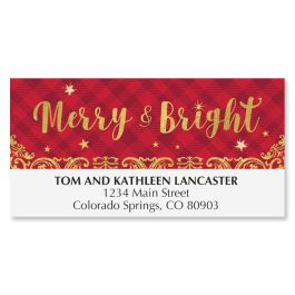 A Very Merry Christmas Deluxe Address Labels