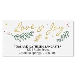 Peace & Love Deluxe Address Labels