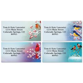 Snowbirds Border Address Labels | Current Catalog