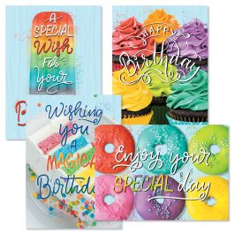 Rainbow Birthday Cards