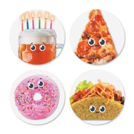 Funny Food Seals (4 Designs)