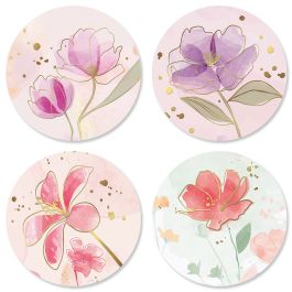Floral Pairs Seals (4 Designs)