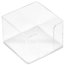 Acrylic Cube Notes Holder