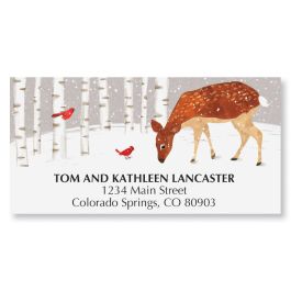 Forest Morning Deluxe Address Labels