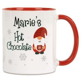 Gnome Personalized Hot Chocolate Mug