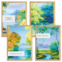 Painterly Wishes Birthday Cards