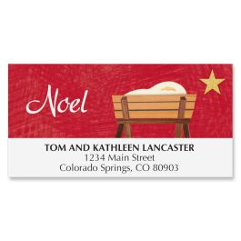 Manger & Star Deluxe Address Labels