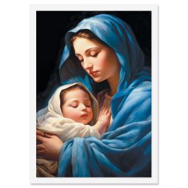 Madonna & Child Christmas Cards - Personalized