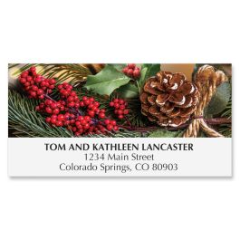 Candlelight Christmas Deluxe Address Labels