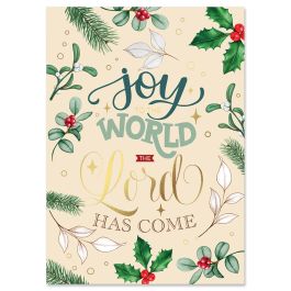 Joyous Blessing Christmas Cards - Nonpersonalized