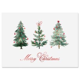 Christmas Forest Christmas Cards - Nonpersonalized