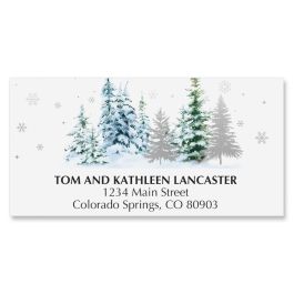 Sparkling Night Deluxe Address Labels