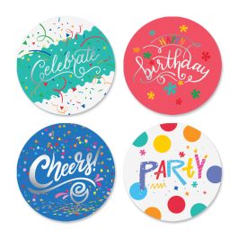 Birthday Wishes Seals (4 Designs)