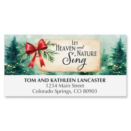 Heaven & Nature Sing Deluxe Address Labels