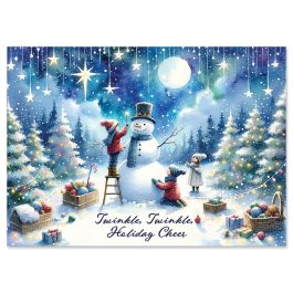 Magical Christmas Christmas Cards - Personalized