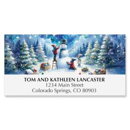 Magical Christmas Deluxe Address Labels