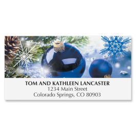 Holiday Wishes Deluxe Address Labels