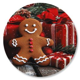 Warm Christmas Wishes Seals