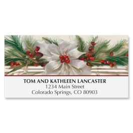 Festive Tidings Deluxe Address Labels