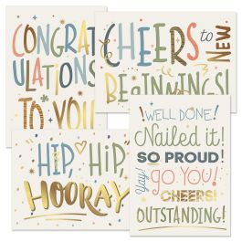 Deluxe Big Congrats Cards