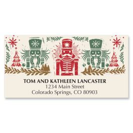 Nutcracker Noel Deluxe Address Labels