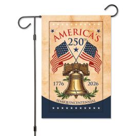 Liberty Bell Garden Flag