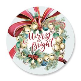Festive Wreath Seals